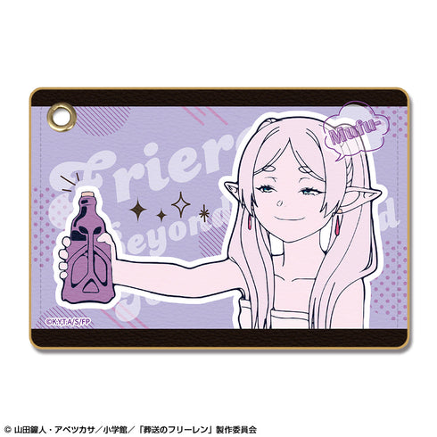 『葬送のフリーレン』レザーパスケース Ver.2 デザイン02(フリーレン/B)【202509再販】
